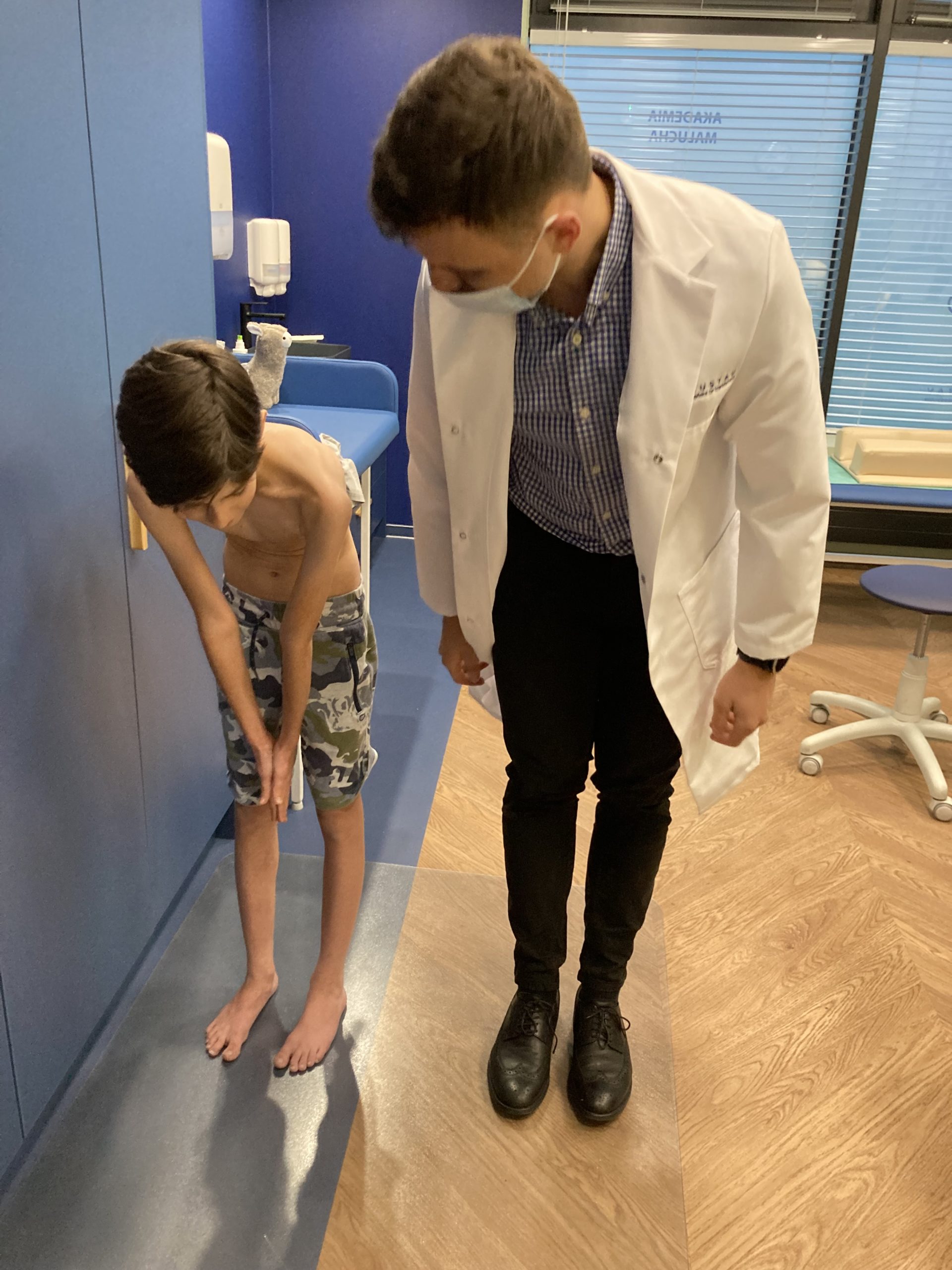 Dziecko i ortopeda badanie